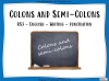 Colons and Semi-Colons - KS3 Teaching Resources (slide 1/43)
